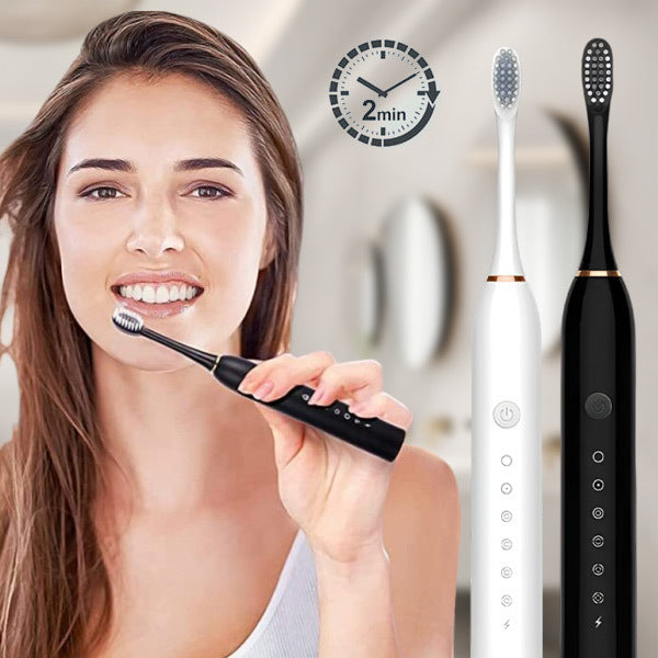 1+1 CADOU - Periuță Electrică Sonică Profesională cu 6 Moduri BELISMILE