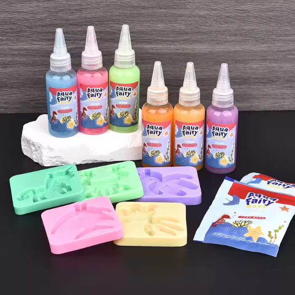 Set Creativ DIY - Figurine Magice 3D cu Gel de Apă, Jucărie Educațională pentru Copii