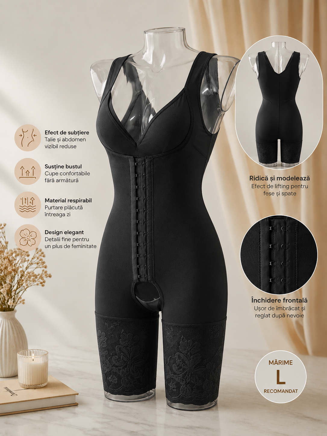 Body modelator cu picior