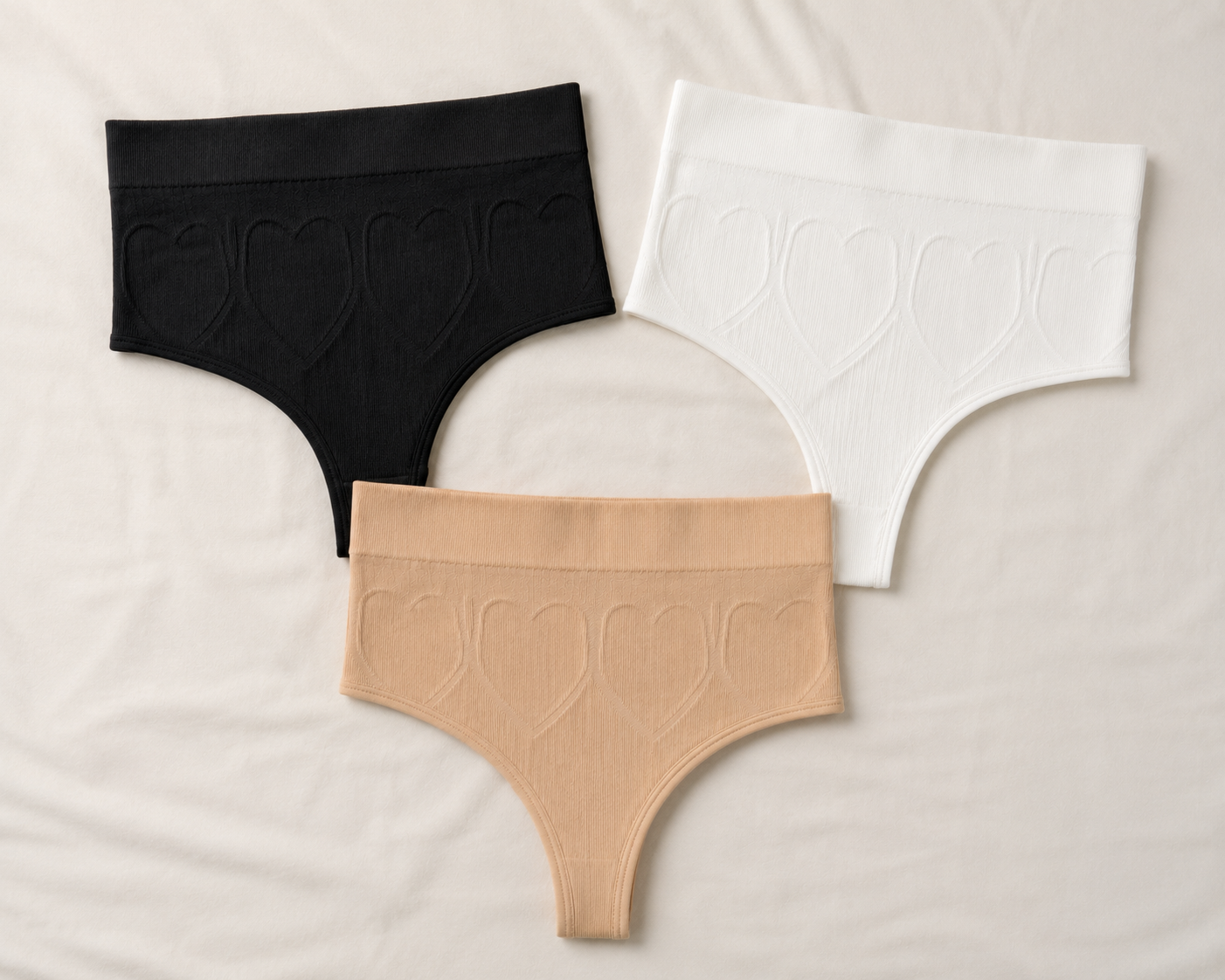 1+1 Chiloți modelatori TANGA – Talie înaltă | Mărime universală