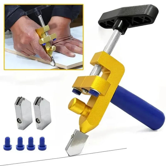 Instrument Profesional de Tăiere Manuală pentru Gresie și Sticlă – 2-în-1 Compact și Portabil