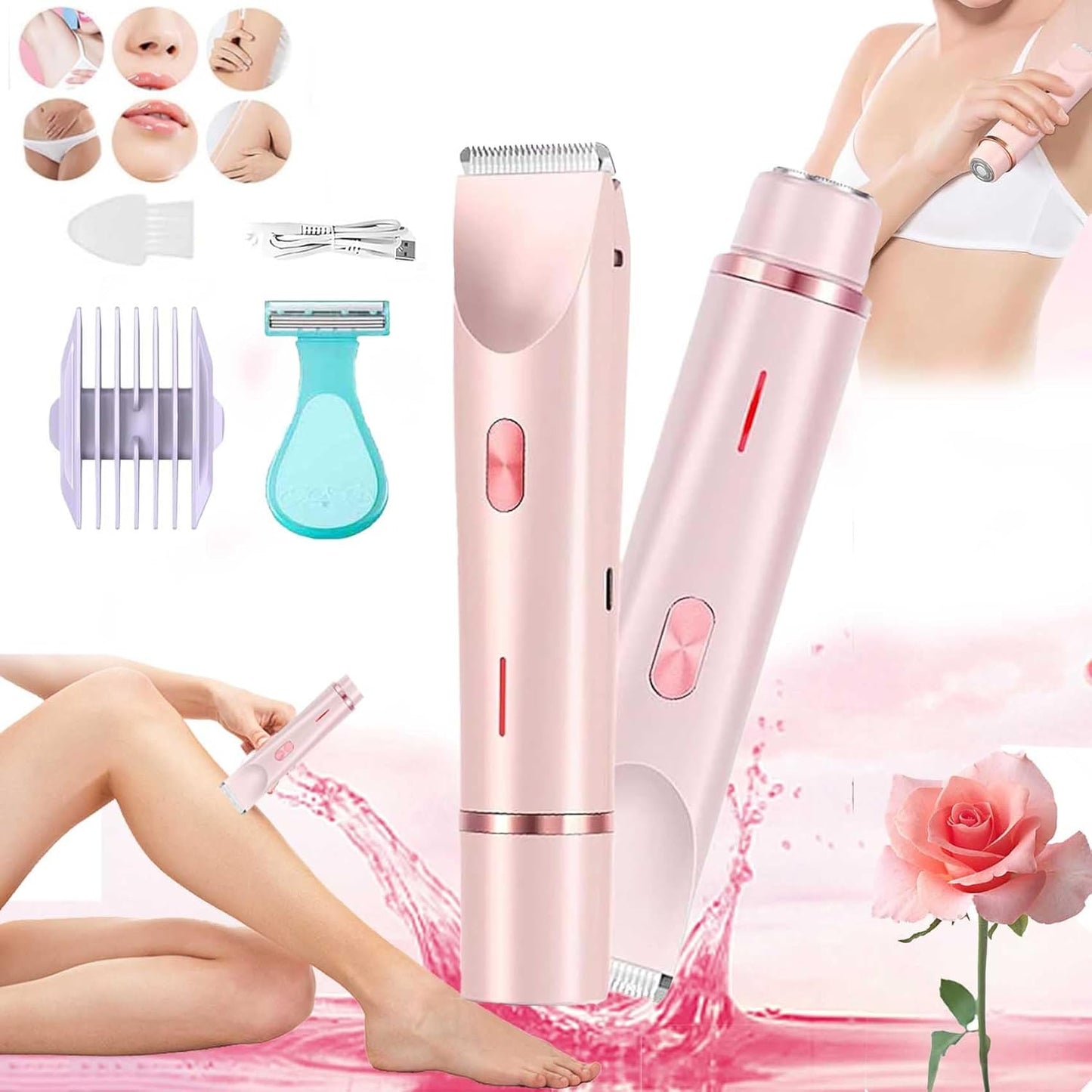Epilator Portabil 2 în 1