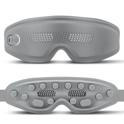 Mască Inteligentă pentru Relaxarea Ochilor, Compresă Caldă, EMS, Microcurent și Bluetooth