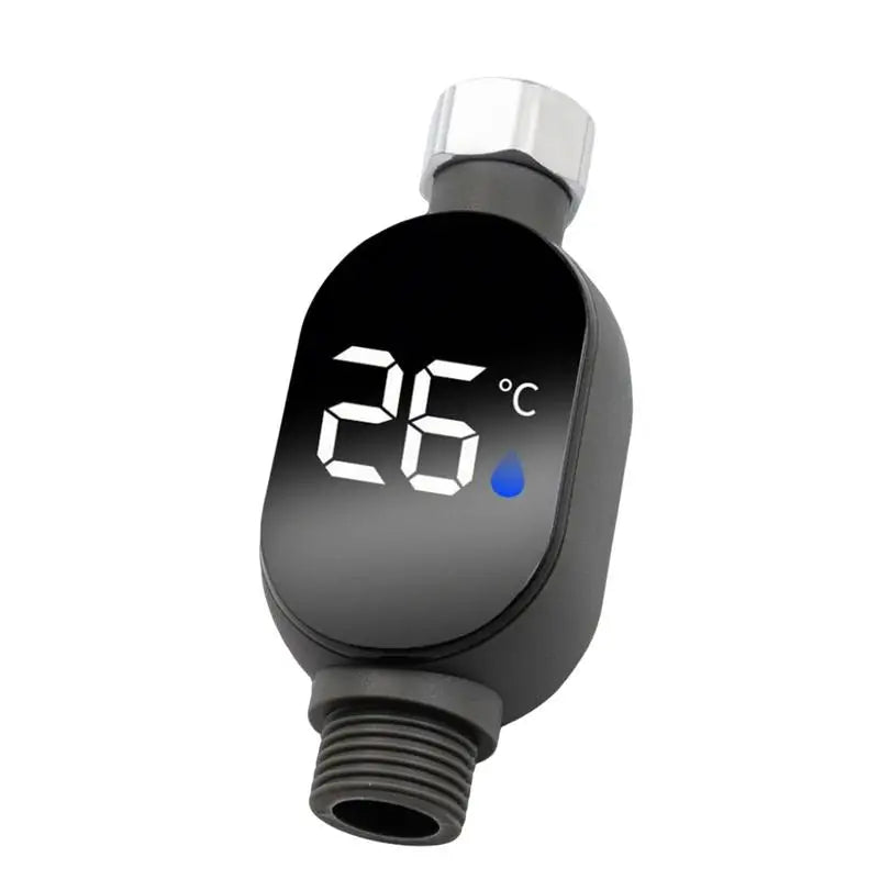 Termometru inteligent pentru duș cu afișaj LED și ecran tactil