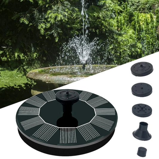 1+1 GRATIS: Fantana Arteziana Solara Pentru Gradina, Panou Solar Incorporat