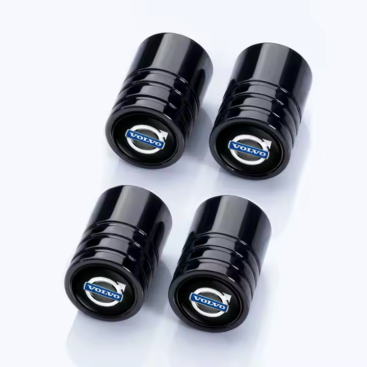 Set 4 capace din aluminiu pentru valve de anvelope