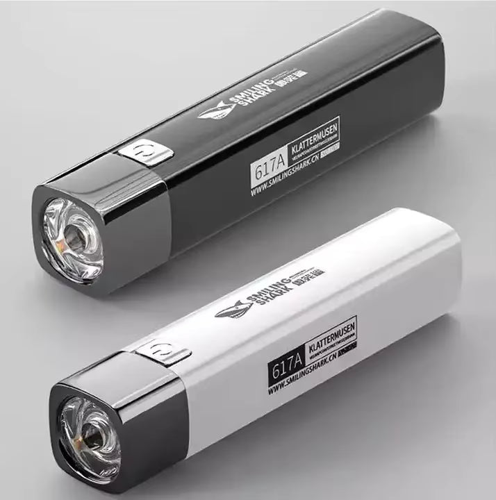 Lanternă LED Reîncărcabilă USB – 450 Lumeni, 3 Moduri de Lumină, Waterproof IP66