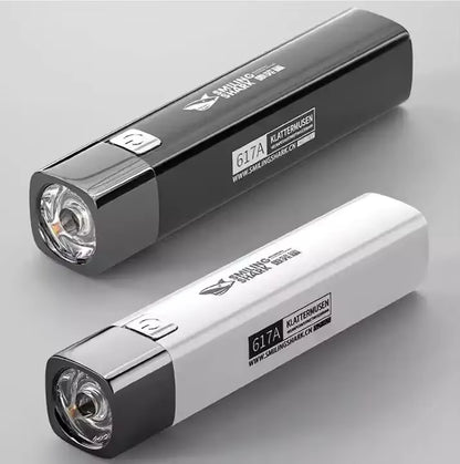 Lanternă LED Reîncărcabilă USB – 450 Lumeni, 3 Moduri de Lumină, Waterproof IP66