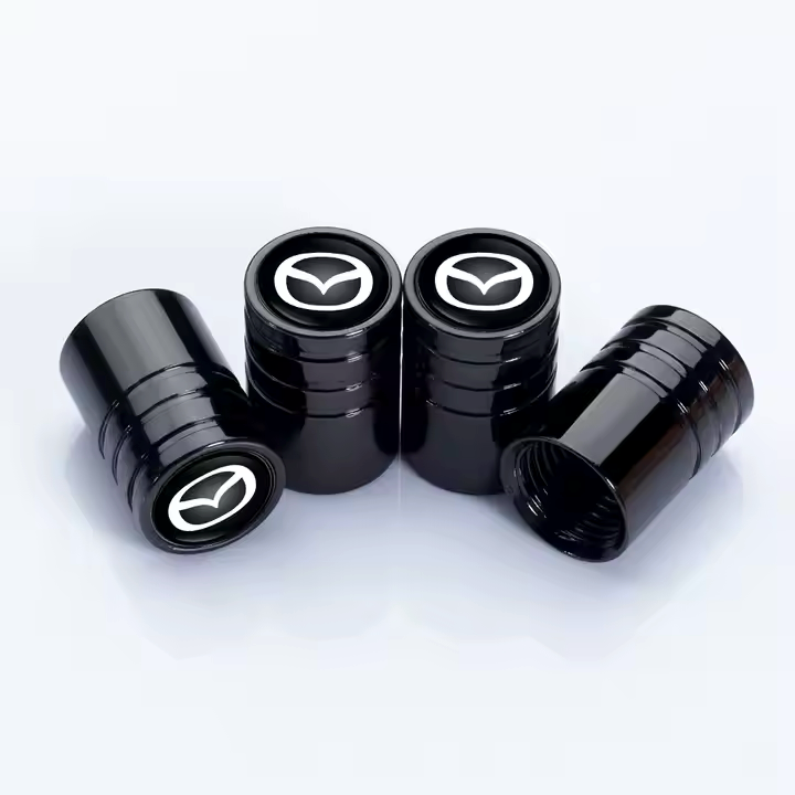 Set 4 capace din aluminiu pentru valve de anvelope