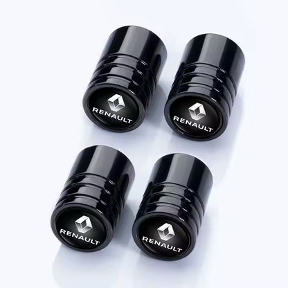 Set 4 capace din aluminiu pentru valve de anvelope