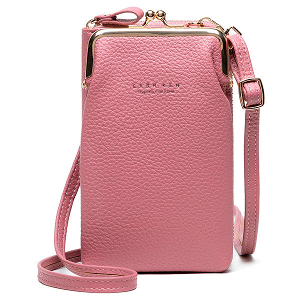 Set 2 Genți Mini Crossbody pentru Telefon și Accesorii, Roz și Albastru