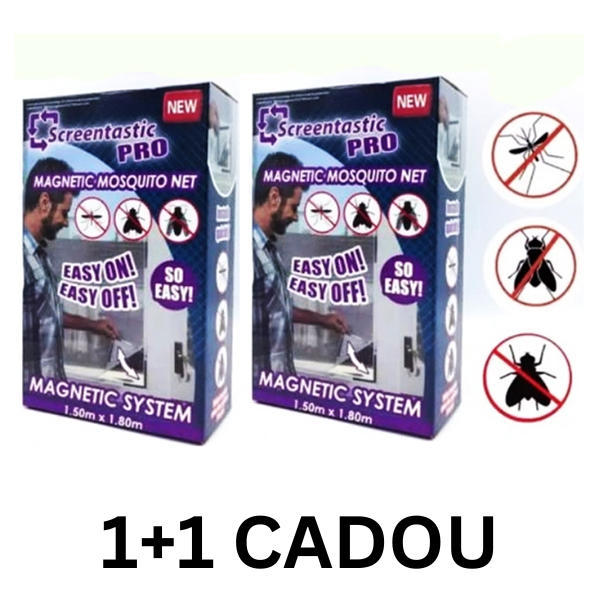 1+1 CADOU Plasă magnetică pentru țânțari, potrivită pentru uși de la intrare, uși de balcon