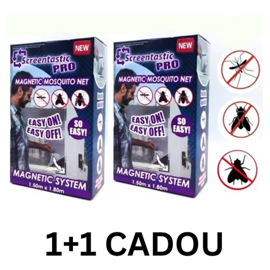 1+1 CADOU Plasă magnetică pentru țânțari, potrivită pentru uși de la intrare, uși de balcon