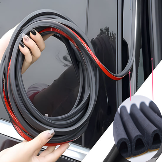 1+1 CADOU - Bandă etanșare auto-adezivă pentru uși și geamuri, izolare zgomot și infiltrații, 5 metri