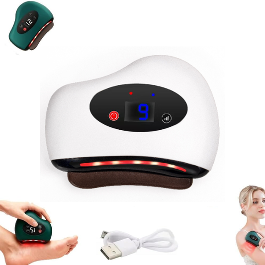 Aparat Electric de Masaj Facial și Corporal cu Funcție Termică