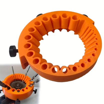 Ascuțitor de burghie portabil, compatibil cu polizor unghiular (2-13 mm)
