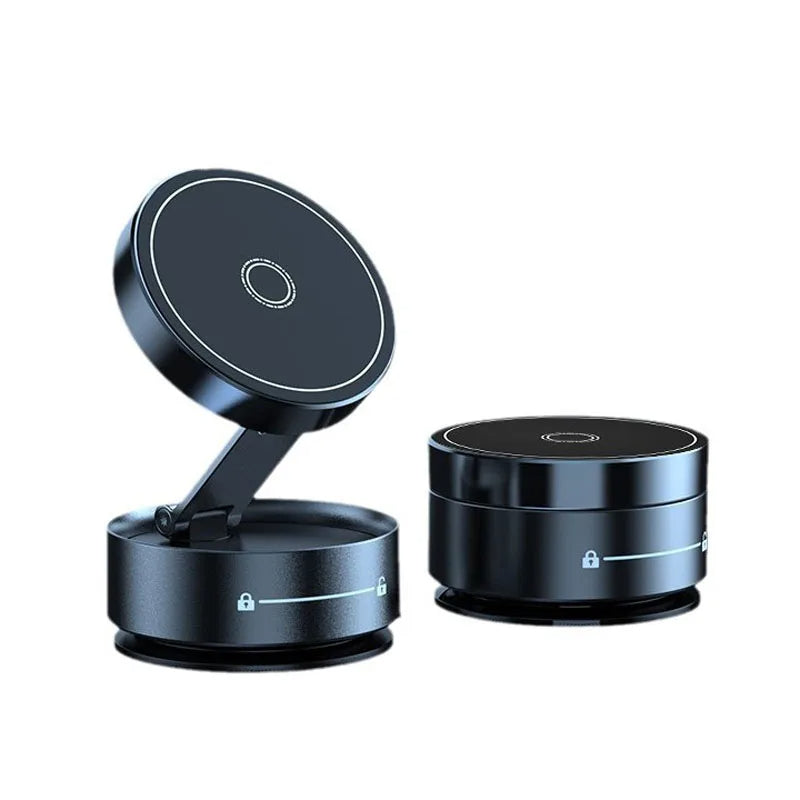 Suport Auto Magnetic cu Ventuză și Rotire 360°