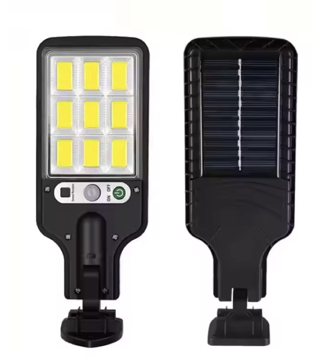 SET 5x Lampă Solară Stradală LED COB 108, Senzor de Mișcare, Telecomandă
