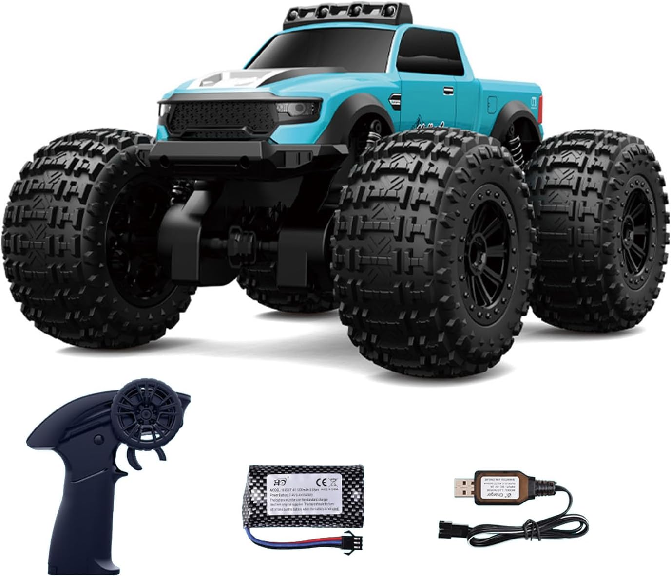 Mașinuță RC 4WD pentru Copii și Adulți – Vehicul Off-Road cu Telecomanda, Rezistent la Apă