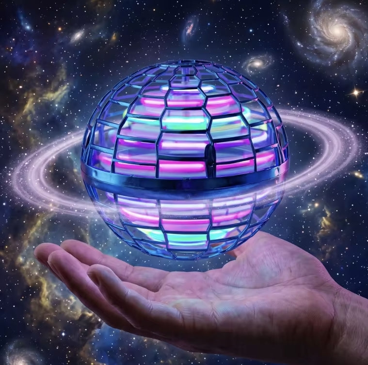 Minge Zburătoare UFO cu Telecomandă și Cablu USB, Jucărie pentru Copii